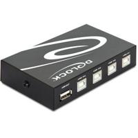 Delock 87634 Switch USB 2.0 4 poort handleiding - thumbnail
