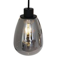 Steinhauer Hanglamp reflexion L 145 cm B 25 cm 2680 zwart - thumbnail