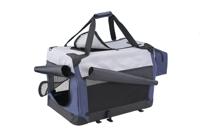 Nobby Traveller PLUS blauw/grijs L x B x H: 82 x 59 x 59 cm - thumbnail