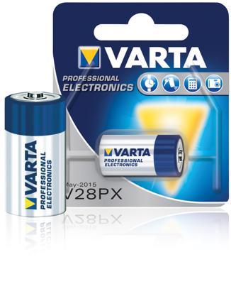 Varta Silver-Oxide Battery 4SR44 | 6.2 V DC | 145 mAh | Grijs / Zilver | 1 stuks - VARTA-V28PX VARTA-V28PX Varta Silver-Oxide Battery 4SR44 | 6.2 V DC | 145 mAh | Grijs / Zilver | 1 stuks - VARTA-V28PX VARTA-V28PX