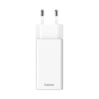 Hama Snellader + Kabel 2x USB-C PD/QC Mini-oplader 35W 1 m Wit - thumbnail