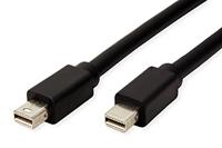 ROLINE DisplayPort kabel, Mini DP M - Mini DP M, zwart, 2 m - thumbnail
