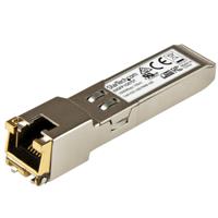 .com Juniper EX-SFP-1GE-T compatibel SFP Transceiver module - 101001000BASE-T - 101001000 Mbps - koper RJ45 - 100 m - SFP (mini-GBIC) transceivermodule (gelijk aan: Juniper EX-SFP-1GE-T) - GigE - thumbnail