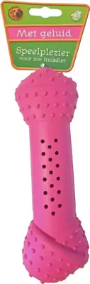 Hondenspeelgoed crunchy bot 17,5 cm roze Hondenspeelgoed crunchy bot 17,5 cm roze