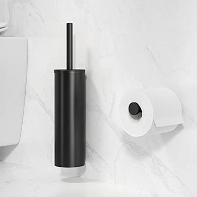 Geesa Nemox Toiletborstel - vrijstaand - zwarte borstelkop - chroom 916511-66