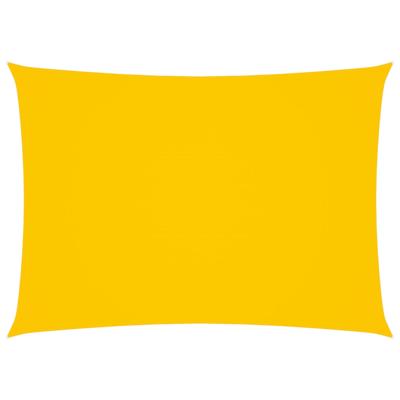 VidaXL Zonnescherm rechthoekig 2x4 m oxford stof geel VidaXL Zonnescherm rechthoekig 2x4 m oxford stof geel