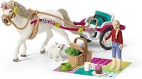Schleich Horse Club Paard en Koets Speelset - thumbnail