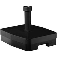 Parasolvoet vulbaar - 30 kg - zwart - 49x41x12 cm - thumbnail