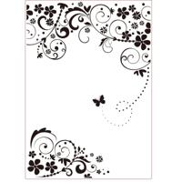 Vaessen Creative • embossing folder bloem en vlinder - thumbnail