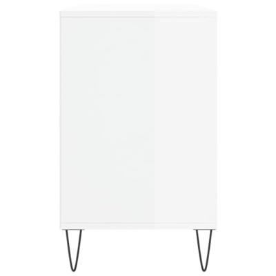 VidaXL Schoenenkast 102x36x60 cm bewerkt hout hoogglans wit