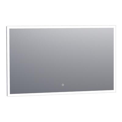 Brauer Jade Spiegel - Rechthoekig - 120 cm - met Directe LED-Verlichting - Dimbaar - met Touchbediening