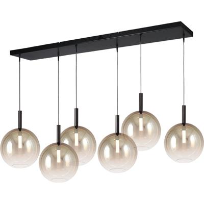 Masterlight 6L hanglamp Ø24cmLido Ball met gold-fading glas - 2861-05-02-130-25-62