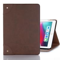 Retro boek stijl horizontale Flip PU lederen case voor iPad Pro 12 9 inch (2018) met houder & kaartsleuven & portemonnee (koffie) - thumbnail