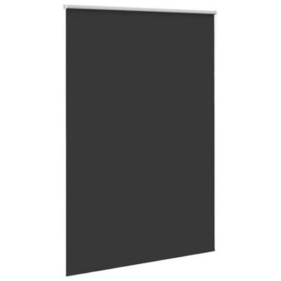 VidaXL Rolgordijn verduisterend 165x210 cm stofbreedte 161,6 cm zwart