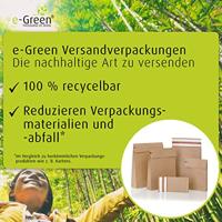 e-Green enveloppen met blokbodem, ft 350 x 250 x 50 + 96 mm, doos van 250 stuks - thumbnail