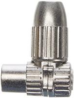 Axing CKK 4-00 Coax-koppeling, haaks Aansluitingen: Coax-bus IEC, Coax-bus IEC Kabeldiameter: 6.8 mm 1 stuk(s) - thumbnail