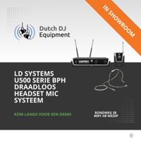 LD Systems U500 serie BPH Draadloos Microfoonsysteem met 1x Bodypack en Headset - thumbnail