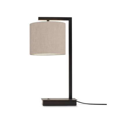 its about RoMi Tafellamp 'Boston' 44cm, kleur Beige its about RoMi Tafellamp 'Boston' 44cm, kleur Beige