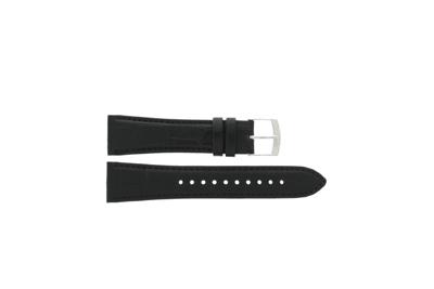 Horlogeband Seiko 7T86-0AC0 / 7T62-0LJ0 / SPC133P1 / 4LD4JB Leder Zwart 22mm Horlogeband Seiko 7T86-0AC0 / 7T62-0LJ0 / SPC133P1 / 4LD4JB Leder Zwart 22mm