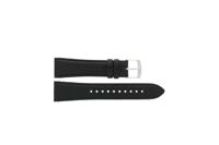 Horlogeband Seiko 7T86-0AC0 / 7T62-0LJ0 / SPC133P1 / 4LD4JB Leder Zwart 22mm - thumbnail