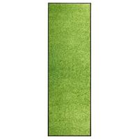 VidaXL Deurmat wasbaar 60x180 cm groen - thumbnail