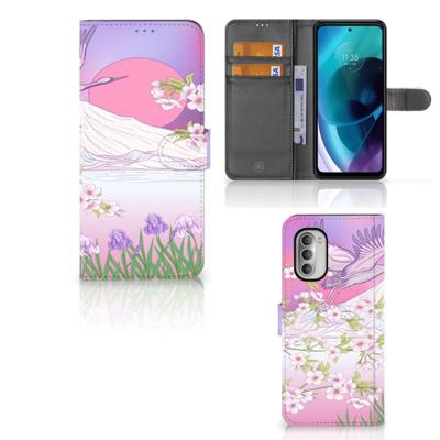 Motorola Moto G51 5G | Telefoonhoesje | Met pasjeshouder | Bird Flying