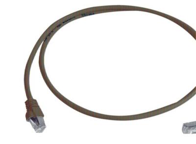 Telegärtner 100008017 RJ45 Netwerkkabel, patchkabel CAT 6A S/FTP 1.00 m Blauw Vlambestendig, Halogeenvrij 1 stuk(s)