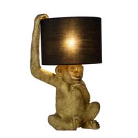 Lucide EXTRAVAGANZA CHIMP - Tafellamp - Ø 30 cm - 1xE14 - Zwart - thumbnail