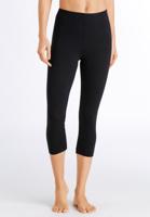 Hanro Dames ski ondergoed Wol & Zijde crop legging zwart 071419 - thumbnail