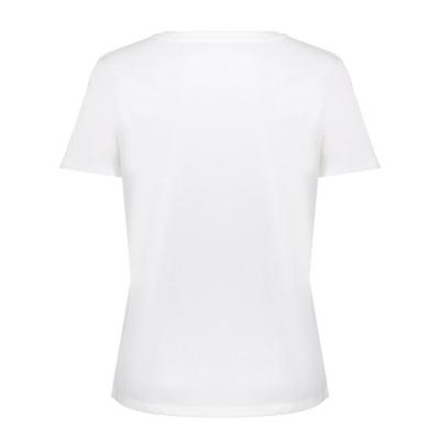 Geisha T-shirt Glow 62084-41 T-shirt Korte Mouw 10 Off-white/light Pink