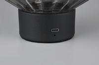 Trio Oplaadbaar tafellampjeLord met smoke glas - R57761154 - thumbnail