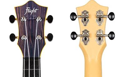 Flight Travel Series TUS40 Mandala Wood sopraan ukelele met gigbag - thumbnail