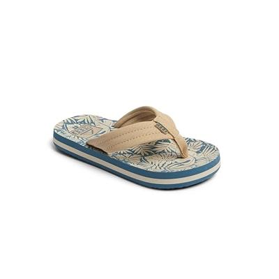 REEF Ahi Slipper Kinderen Blue Tan/Palm 5
