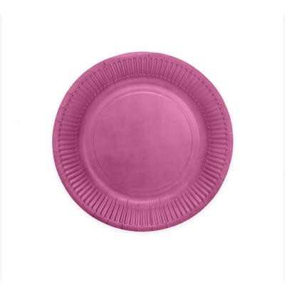 Feestbordjes Paars 23 cm (8st)