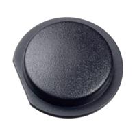 MEC 10ZC09 Ultranavimec Series Afdekkap Rond Zwart 1 stuk(s) - thumbnail