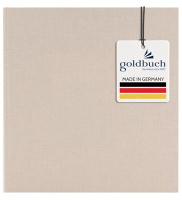 Goldbuch 24605 Fotoalbum (b x h) 25 cm x 25 cm Beige 60 bladzijden Goldbuch 24605 Fotoalbum (b x h) 25 cm x 25 cm Beige 60 bladzijden