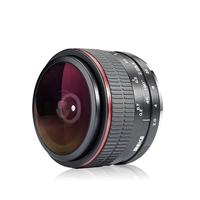 Meike Optics MK fisheye Ultra groothoeklens 6,5 mm f2.0 voor Fuji X - thumbnail