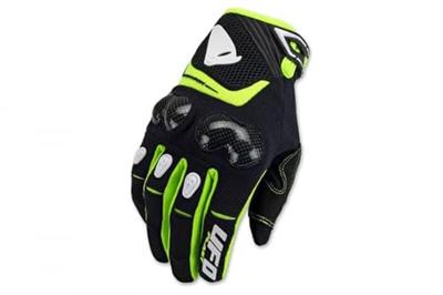 UFO PLAST crosshandschoen "reason gloves ufo reason black/neon yellow gr. m