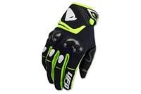 UFO PLAST crosshandschoen "reason gloves ufo reason black/neon yellow gr. m - thumbnail