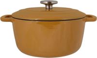 Cosy & Trendy Braadpan Fontestic Gietijzer Amber Gold Ø 24 cm / 4.6 Liter - Geëmailleerd - thumbnail