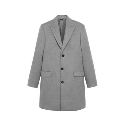 Mango Man jas met wol grijs Mango Man jas met wol grijs