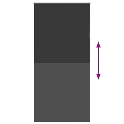 Rolgordijn verduisterend 90x210cm stofbreedte 85,7 cm polyester