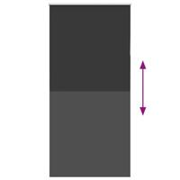 Rolgordijn verduisterend 90x210cm stofbreedte 85,7 cm polyester - thumbnail