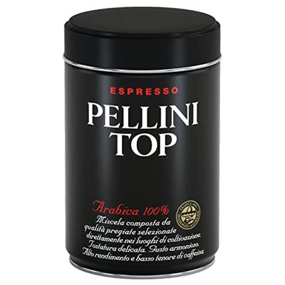 Pellini Top - Gemalen koffie in blik - 250 gram