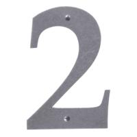 HDD Pro Huisnummer 2 Retro IJzer - thumbnail