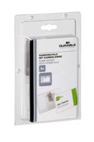 Durable badge met combiklem ft 54 x 90 mm, blister van 5 stuks - thumbnail