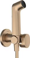 Hansgrohe bidethanddouche 1jet EcoSmart voor warm water met douchehouder en doucheslang 125 cm, Brushed Bronze - thumbnail