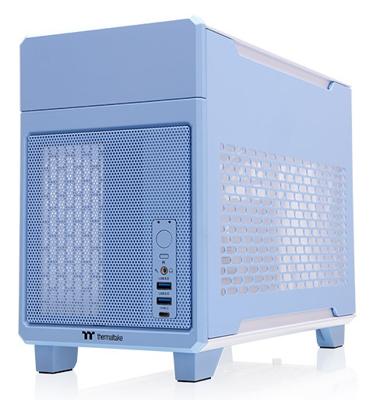 Thermaltake TR100 Mini Tower Blauw Thermaltake TR100 Mini Tower Blauw