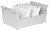 HAN 855-0-11 855-0-11 Ophangbak Lichtgrijs Aantal kaarten (max.): 1.000 kaarten - thumbnail