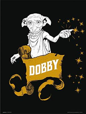 Kunstdruk Harry Potter - Dobby 30x40cm